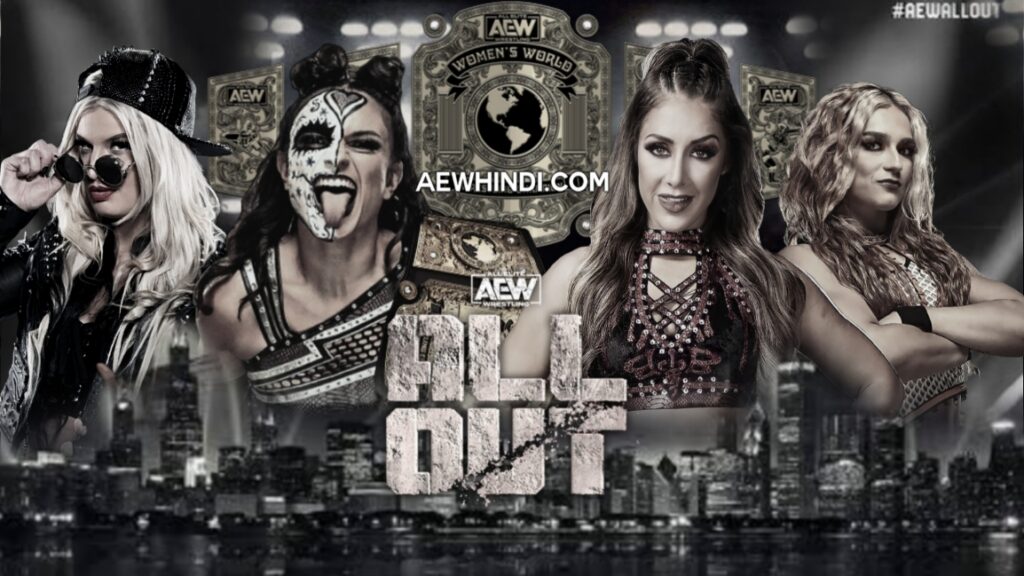 AEW All Out 2022 Match Card Prediction. AEW Women's World Championship. Thunder Rosa Vs Toni Storm vs Britt Baker Vs Jamie Hayter.