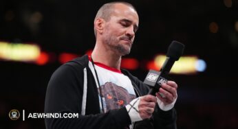 CM Punk yelling “I Quit” following the Jack Perry altercation