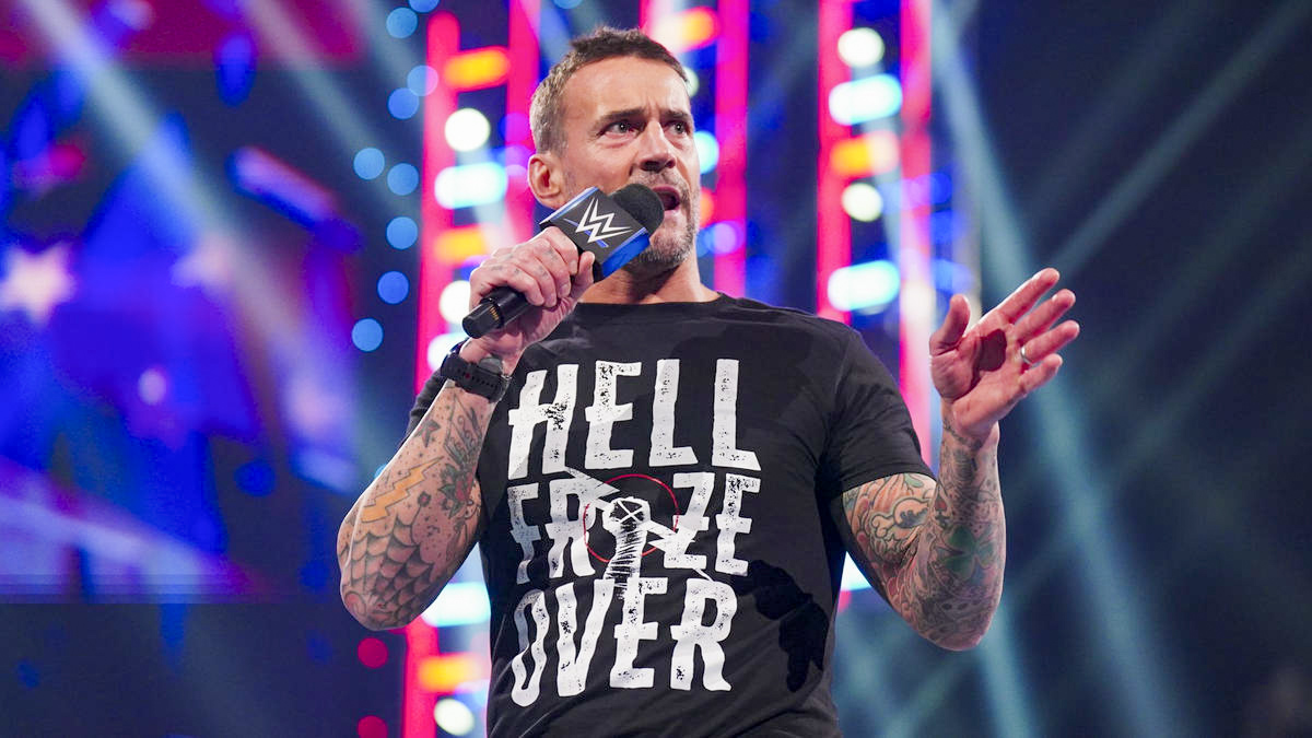 CM Punk refers to his altercations in AEW during WWE SmackDown